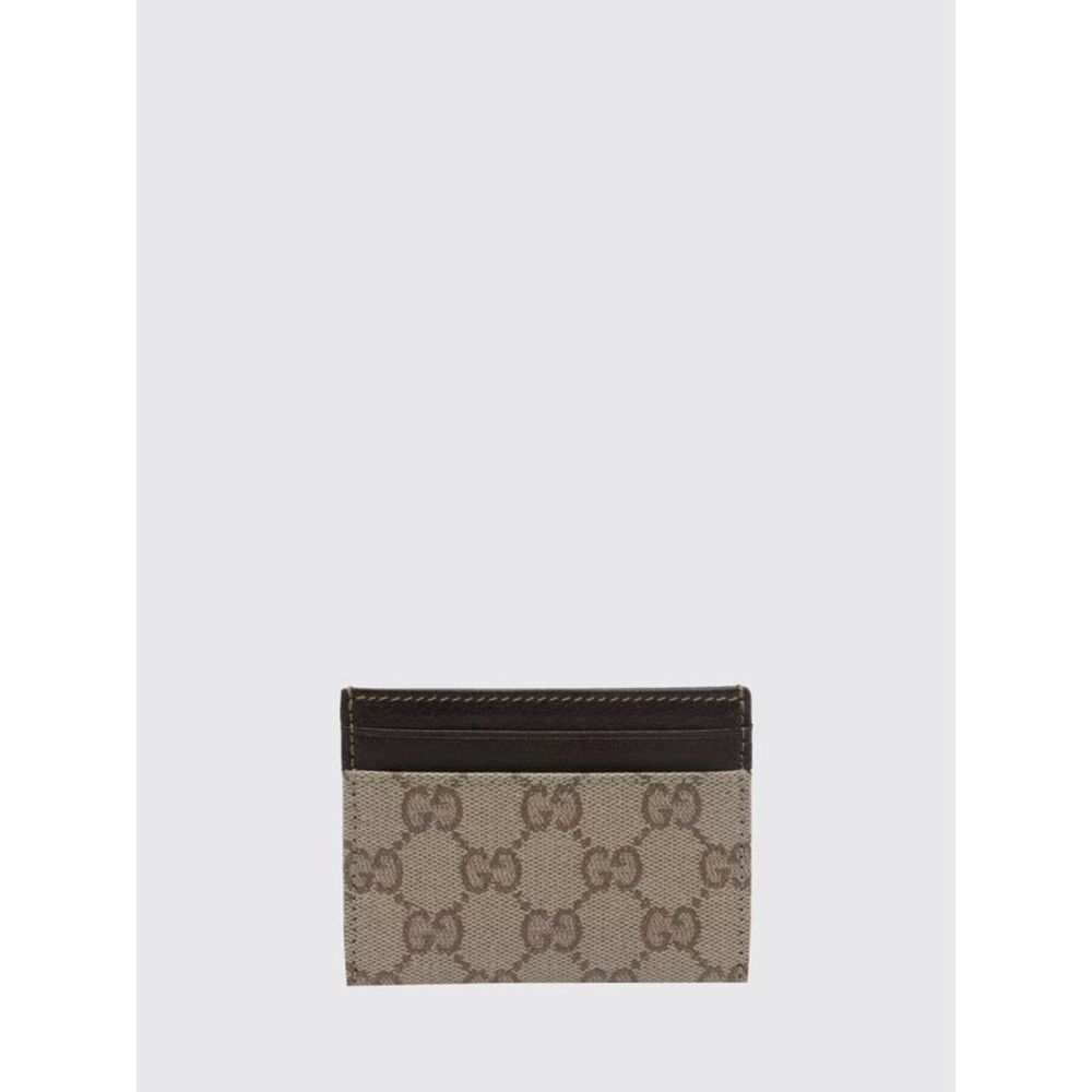 Gucci Men Gucci Essence Gg Monogram Jacquard Fabric Flat Card Holder